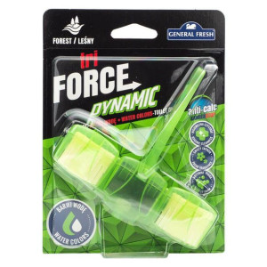 General Fresh Kostka zawieszka do WC barwiąca Tri Force Dynamic leśny