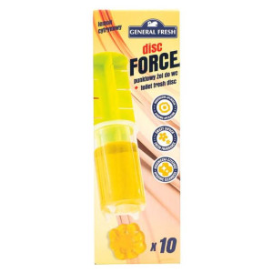 General Fresh Disc Force Punktowe żelowe krążki do WC cytrynowy 60ml