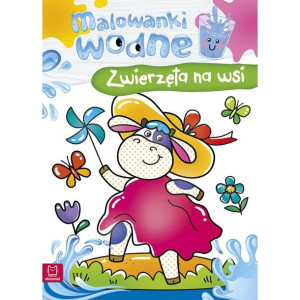 AKSJ 30447 malowanki wodne. Zwierzęta na wsi