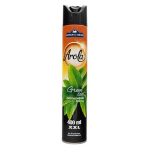 General Fresh Odświeżacz powietrza SPRAY Arola XXL zielona herbata 400ml