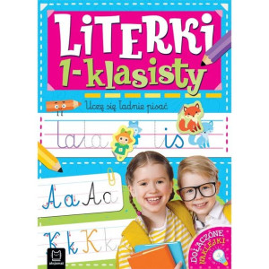 AKSJ 30720 literki 1- klasisty. Uczę się ładnie pisać.
