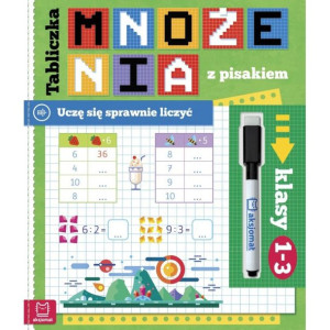 AKSJ 30782 tabliczka mnożenia. Uczę się sprawnie liczyć. Klasy I-III