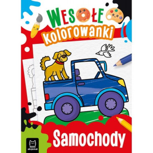 AKSJ 30935 samochody kolorowanki