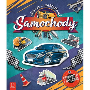 AKSJ 31611 samochody album z naklejkami