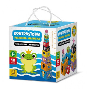 AKSJ 31840 kontrastowa piramida + książeczka