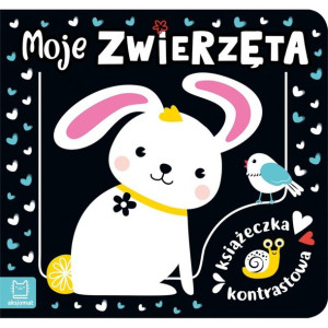 AKSJ 32335 moje zwierzęta. Książeczka kontrastowa.