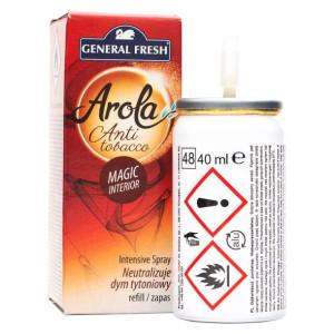General Fresh Odświeżacz powietrza ZAPAS Arola Szyszka antytabak 40ml