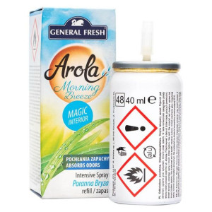 General Fresh Odświeżacz powietrza ZAPAS Arola Szyszka poranna bryza 40ml