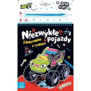 AKSJ 32687 niezwykłe pojazdy. Zdrapywanka