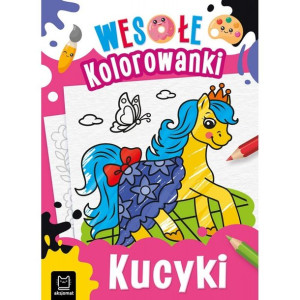 AKSJ 33264 wesołe kolorowanki kucyki