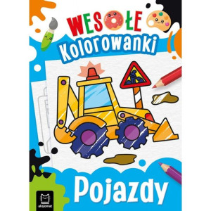 AKSJ 33271 wesołe kolorowanki pojazdy