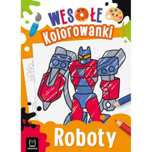 AKSJ 33295 wesołe kolorowanki roboty