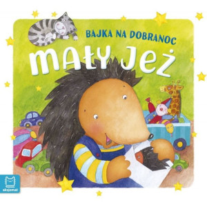 AKSJ 64866 mały jeż. Bajka na dobranoc.
