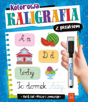 Aksj Kolorowa Kaligrafia Z Pisak 35572