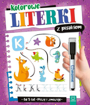 Aksj Kolorowe Literki Z Pisakiem 35558