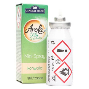 General Fresh Odświeżacz powietrza Arola Mini Spray ZAPAS konwalia