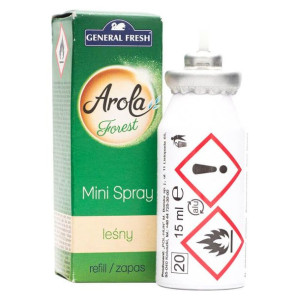 General Fresh Odświeżacz powietrza Arola Mini Spray ZAPAS las