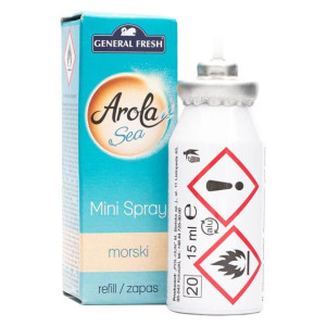 General Fresh Odświeżacz powietrza Arola Mini Spray ZAPAS morski