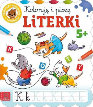 Aksj Koloruję I Piszę Literki 5+ 33592