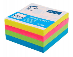 Karteczki samoprzylepne 75x75 400 kartek