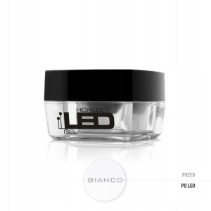 Silcare HIGH LIGHT LED GEL Żel Do Paznokci Bianco