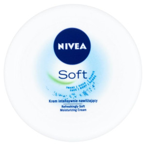 Nivea Soft Krem Nawilżający Twarz Ciało Dłonie