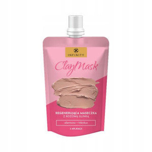 Infinity Maseczka Różowa Glinka Alatonina 50 ml
