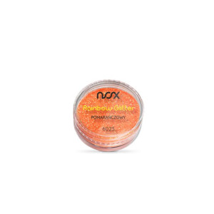Nox Brokat Do Paznokci Pomarańczowy 2 g