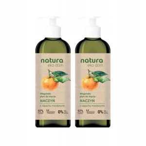 Zestaw Natura Eko Płyn do Mycia Naczyń 2 x 750 ml