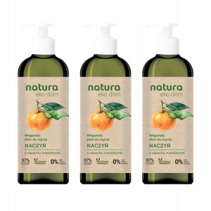Zestaw Natura Eko Płyn do Mycia Naczyń 3 x 750 ml