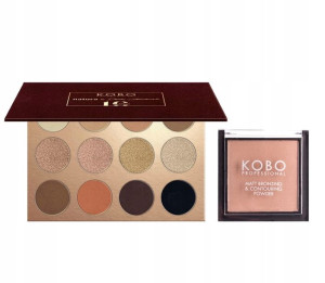 Zestaw Kobo Paleta 10 Years +Bronzer Nubian Desert