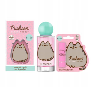 Zestaw Pusheen Woda Perumowana + Pomadka Truskawka