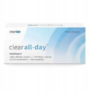 Clear Lab Soczewki Bezbarwne -4,25 30 szt.
