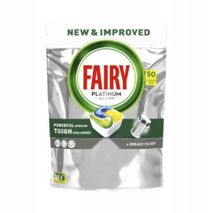 Fairy Platinum Lemon Tabletki Do Zmywarki 50 szt.