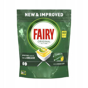 Fairy Kapsułki Do Zmywarki Platinum All in 1 Lemon