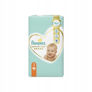 Pampers Premium Care VP Pieluchy Rozm. 3 60 szt.