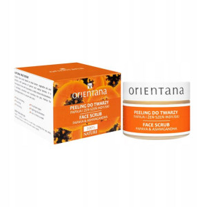 Orientana Naturalny Kremowy Peeling Do Twarzy 50 g