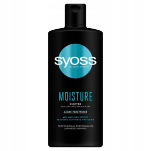 Syoss Moisture Szampon Do Włosów 440 ml