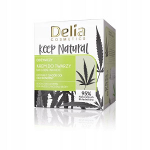 Delia Keep Natural Krem Do Twarzy Odżywczy 50 ml