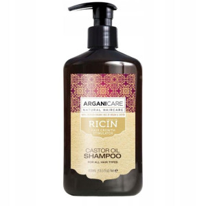 Arganicare Castor Oil Szampon do włosów 400 ml