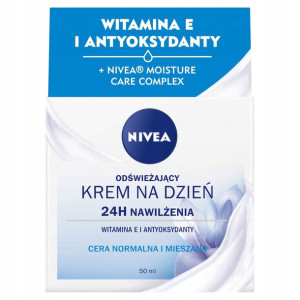 Nivea Krem Na Dzień 24h Nawilżenia 50 ml