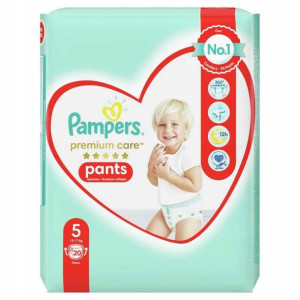 Pampers Premium Care Pieluchomajtki Rozm. 5 20 szt