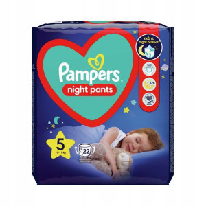 Pampers Pieluchomajtki Night Pants 5 12-17kg 22szt