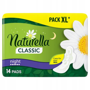 Naturella Classic Night Podpaski Higieniczne 14szt