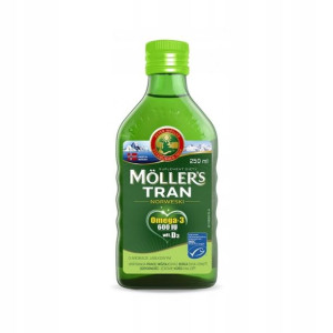 Moller's Tran Norweski o Aromacie Jabłkowym 250 ml