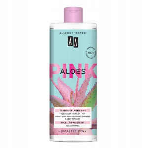 AA Aloes Pink Płyn Micelarny 3w1 400 ml