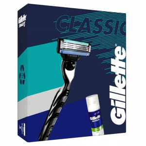 Gillette Zestaw Podarunkowy Maszynka + Pianka