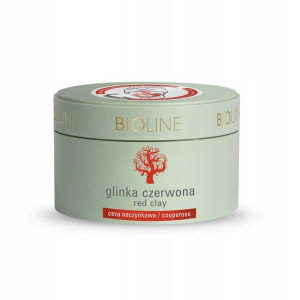 Bioline Masczka w Proszku Glinka Czerwona 150 g
