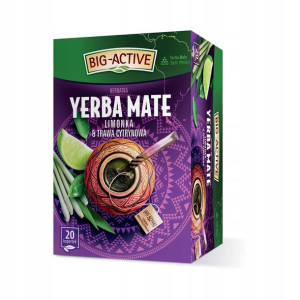 Big-Active Yerba Mate Limonka i Trawa Cytrynowa