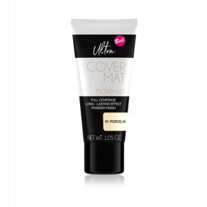Bell Ultra Cover Mat Make-up Podkład 01 Porcelain